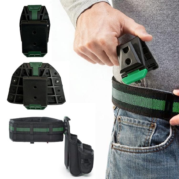 Quick Attach Waist Pack Buckle ABS Construction Tool Belt Clip Waist Bag Clip For Outdoor And Work Use