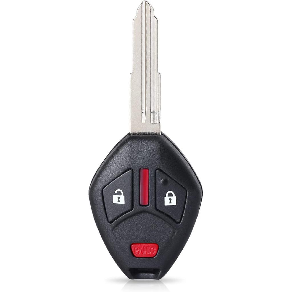 Head Key Fob Keyless Entry Remote Replacement for Mitsubishi Outlander 2007-2016 for I-MeiV 2011-2014(FCC:OUCG8D-625M-A P/N:6370A148) 3 Buttons