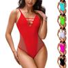 Damen Casual Einteiler Badeanzug