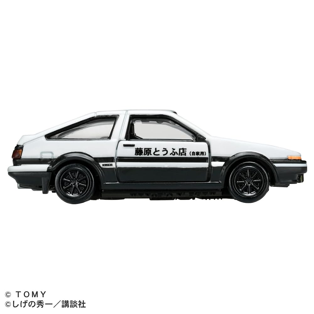 TAKARA TOMY Tomica Premium Unlimited 01 Initial D AE86 Trueno (Takumi Fujiwara) Mini Car Toy 6+