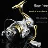 Mavllos SJ 6-8kg Super Brake Metal Sea Fishing Reel – 5.2:1 High Ratio + CNC Bevel Spool One-piece Carved Frame Resistant To Large Fish Ambidextrous