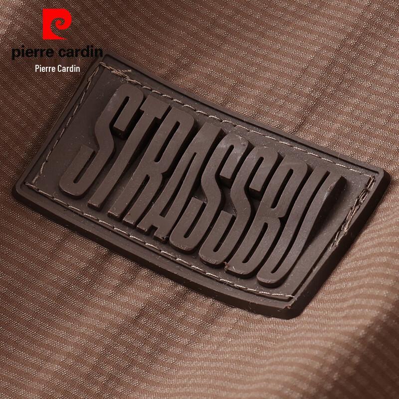 Veste à revers deux pièces en faux cuir Pierre Cardin pour homme