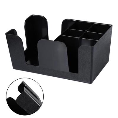 Plastic Black Bar Storage Bar Condiment Caddy Napkin Holder Straw HoldeMöbel & Wohnen, Feste & Besondere Anlässe, Party- & Eventdekoration!