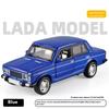 1/32 Retro LADA Alloy Car Model Toys, Car Center Console Interior Decorations, Cool Desktop Ornaments, Adult Christmas/Birthday Gifts