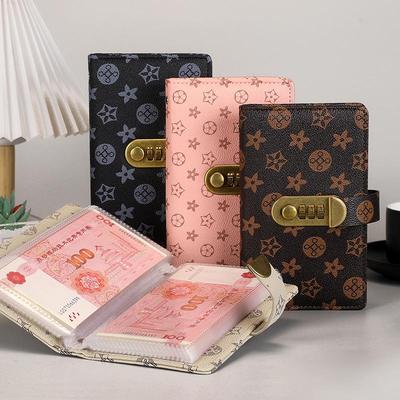 Cross-Border A6 Password Lock Money-Saving Album - Internet Celebrity 2W Cash Storage & Money Clip with Large Capacity