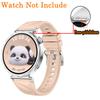 Bracelet 18mm pour Huawei GT6 5 41mm Sport Respirant Pression-Libération Rapide Hommes Femmes Bracelet Poignet en Fluororubber pour Huawei GT5 4 41mm