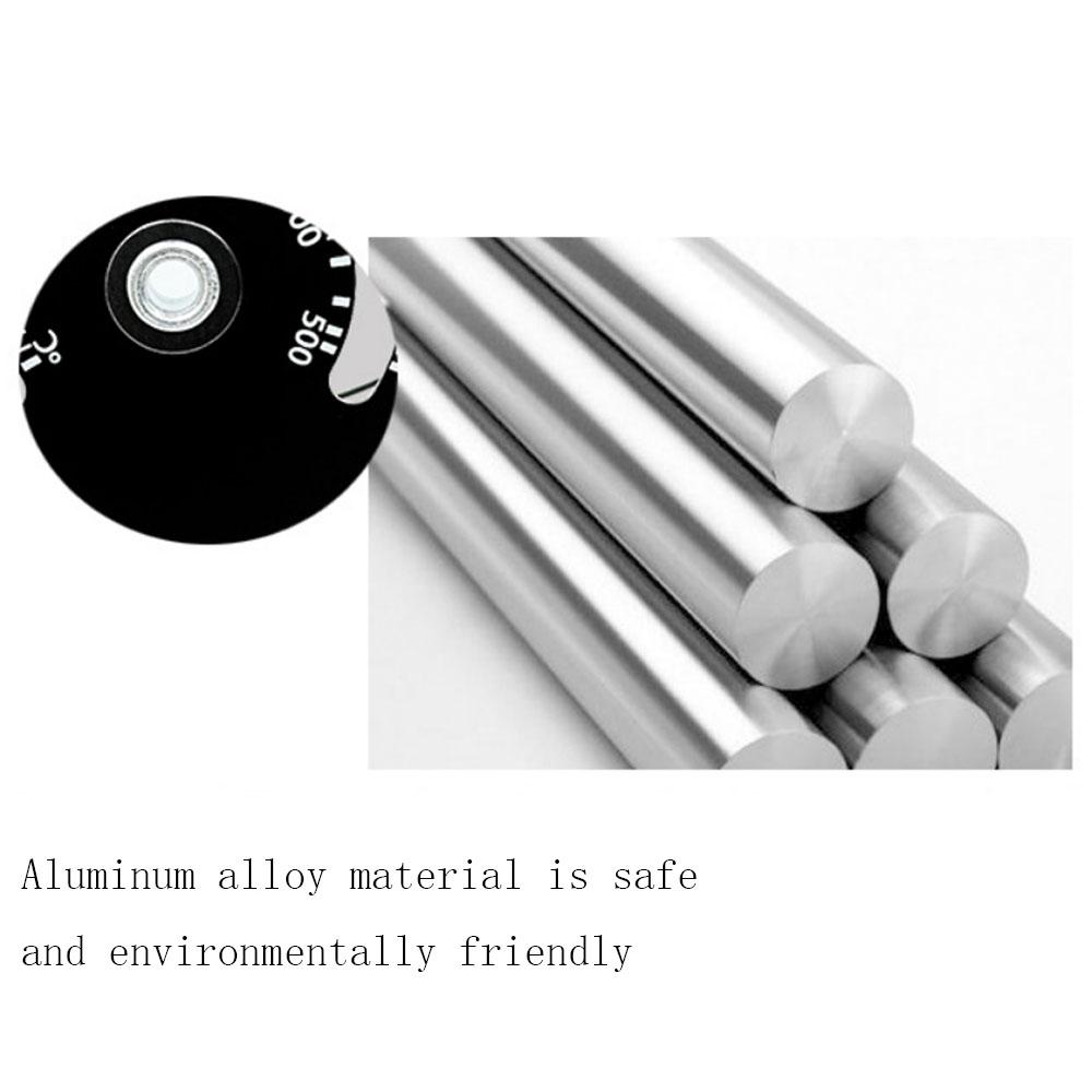 Hot Thermometer Magnetic Wood Stove Heater Fireplace Fan Mental Thermometer with Sensitivity Probe Household Barbecue Oven Tool