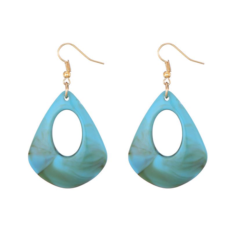 LOVBEAFAS Drop Dangle Acrylic Earrings for women kolczyki Fashion Simple Korean Geometric Hanging Bohemian Earring Jewerly