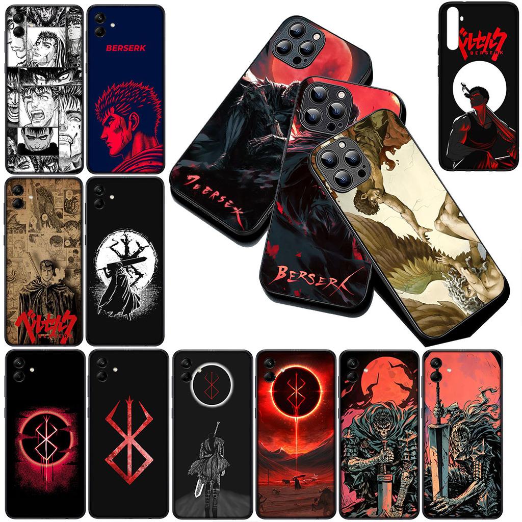 Cover for Samsung Galaxy S10 S8 S9 Plus A33 A34 A31 70 A71 A72 Note 20 9 8 S10E Casing Phone Case Berserk Cartoon Guts