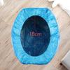 Children Travel Folding Toilet Baby Travel Potty Seat Outdoor Portable Camping Toilet Stool for Toddlers Easy to Clean