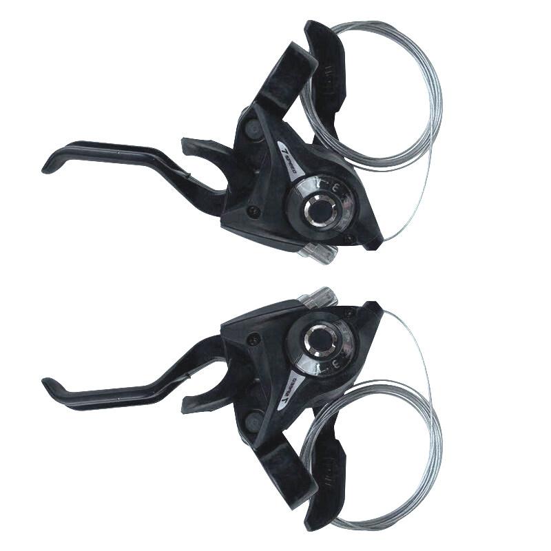1 Paar ST-EF51 Schalthebel/Bremshebel 3 x 7,8 Gänge Oder Set Schwarz V-Brake Für Shimano Mountainbike Schalthebel Fahrradlenker