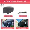 Plug and Play Dashcam 4K 2160P 77mm for Volkswagen VW Passat B8 CC Allspace Atlas Golf Arteon Sharan Magotan Dash Cam Car DVR