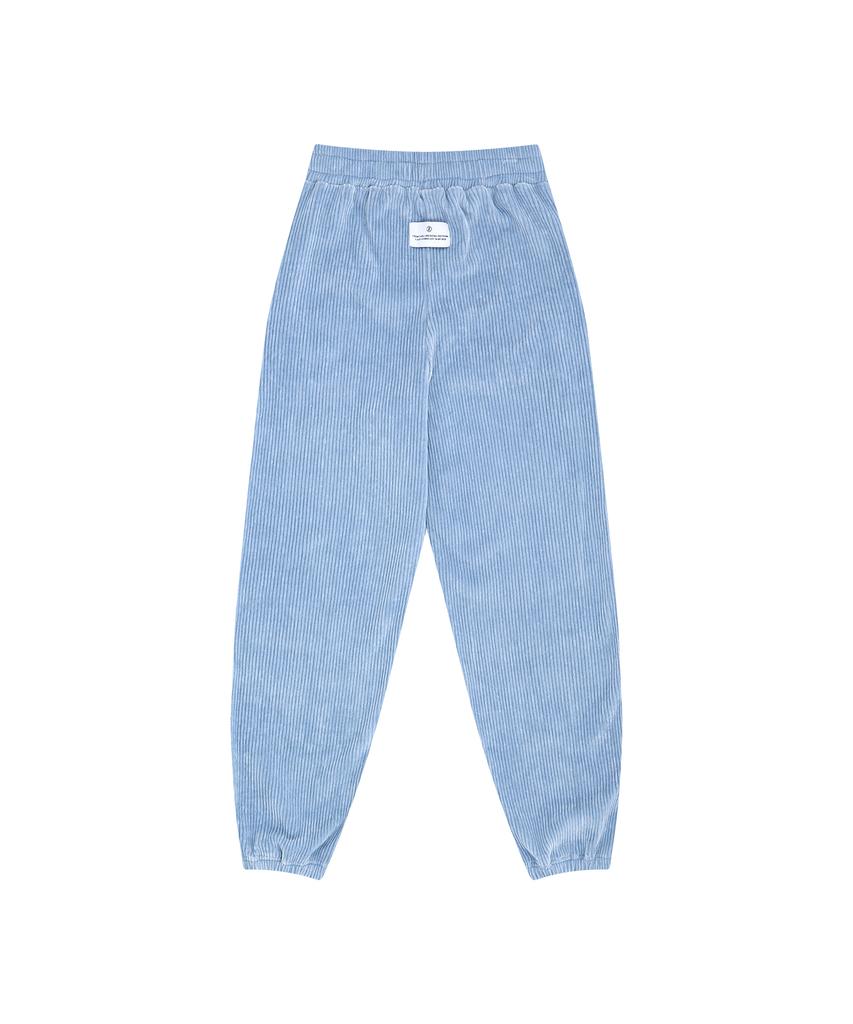 Leijiji Corduroy Jogger Pants Sky