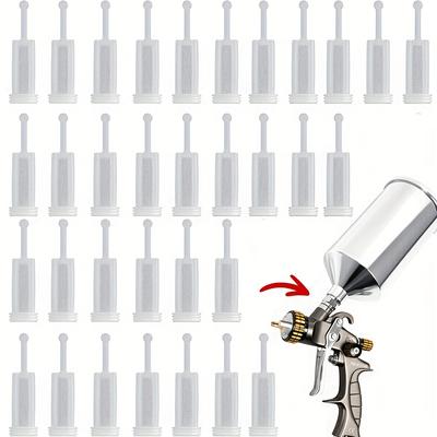 Filter Paint Gravity Spray Filter Disposable Gravity Feed Paint Filter Fine Mesh Universal Size Suitable for Most Feeders
