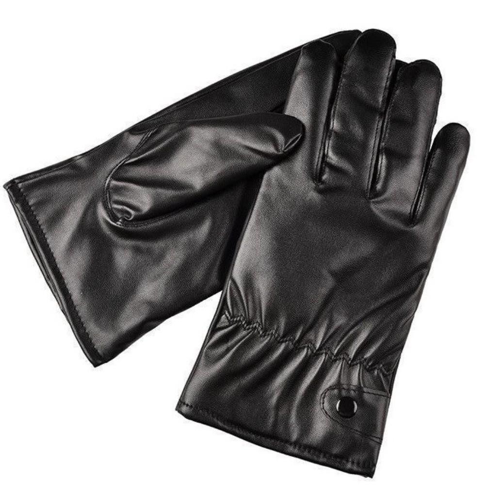 Non-Slip Touch Screen Gloves Warm Skiing Gloves High Quality Leather Gloves  Outdoor Winter