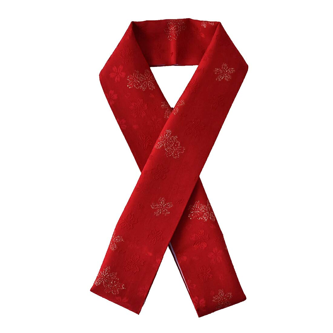 

Дата Насложенный Сделано в Японии Насложенный Узор цветущей сакуры Для совершеннолетия Выпускной Дата Насложенный Широкий воротник Булавка 01 Красный воротник, Воротник,