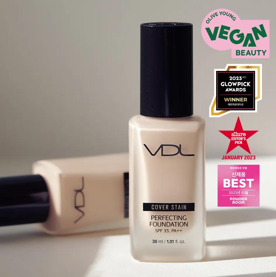 VDL Cover Stain Perfecting Foundation 30ml (SPF35, PA++) (11 Shades)