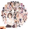 10/50ks Anime Hentai samolepky Sexy plakát Bunny Girl Waifu Graffiti samolepky pro kutily zavazadla Laptop Skateboard Motocyklové samolepky