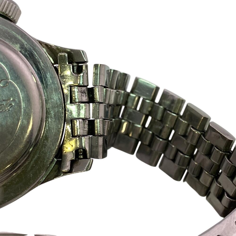 CITIZEN 3-hand date 21 stones Stainless Steel Alarm Date Watches Silver Stainless Steel Used