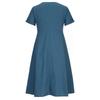 Women's Casual Loose V Neck Short Sleeve With Pockets Buttons Elegant  Swing Dresses