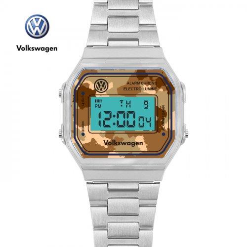 [Часы Volkswagen] Часы Volkswagen Beetle Камуфляж Цифровые часы VW-Beetlecamo-LB VW-Beetlecamo-LB