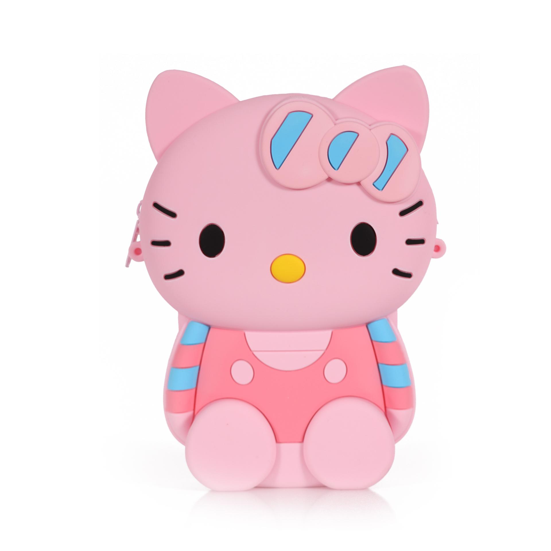 

Ogi Mogi Toys Силиконовая сумка розового цвета в виде котика