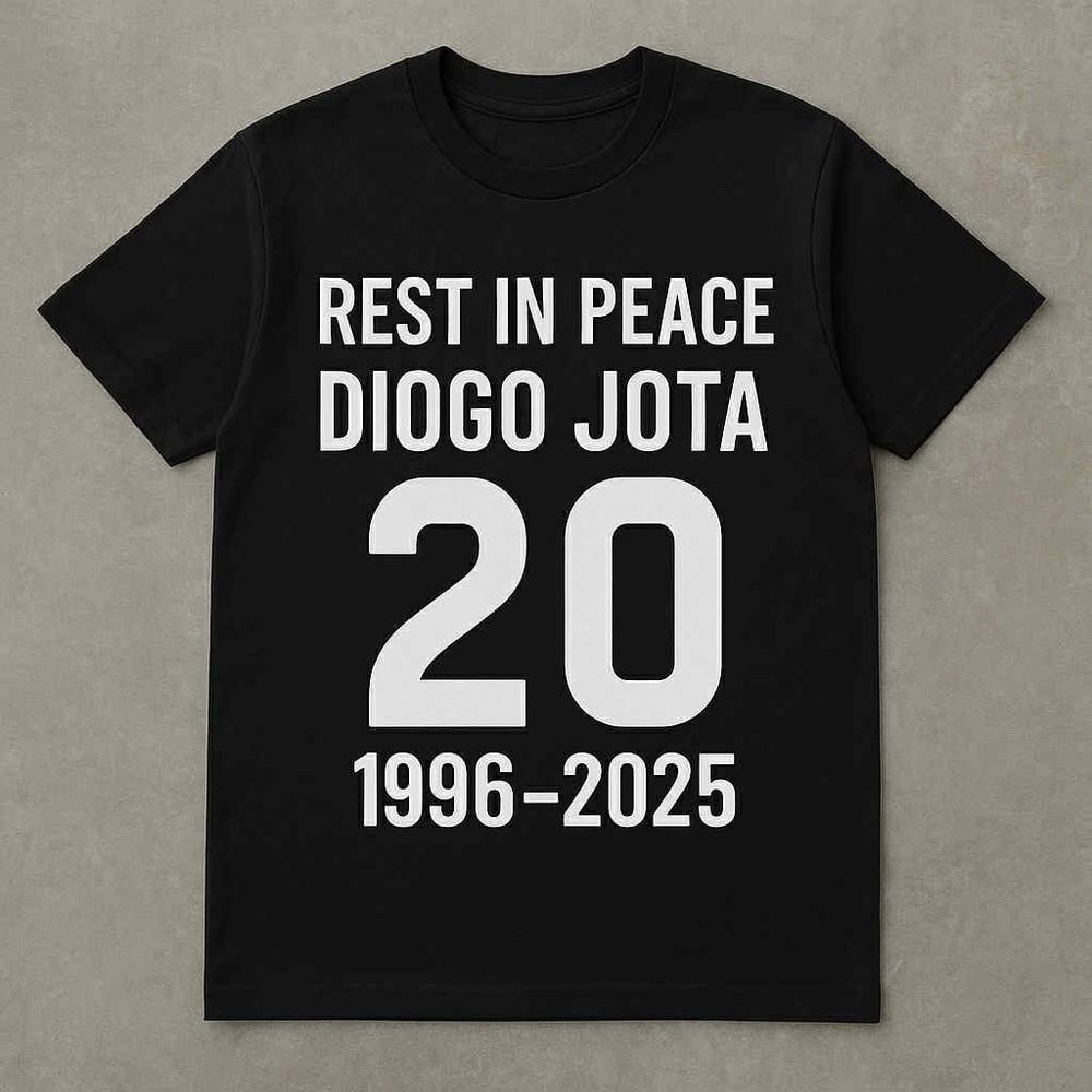 Diogo Jota RIP T Shirt Tee Soccer Star