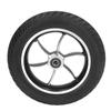 Wheelchair Wheel 10in PU Low Noise Walker Caster Tire Replacement for Rollator Trolley