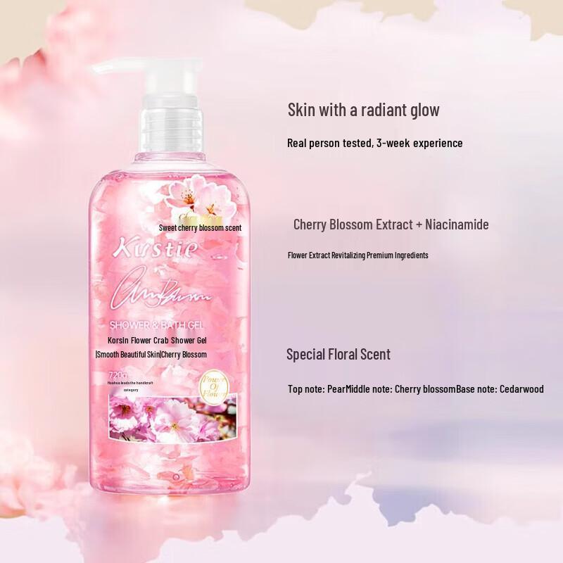 Kustie Floral Petal Infused Body & Hair Care