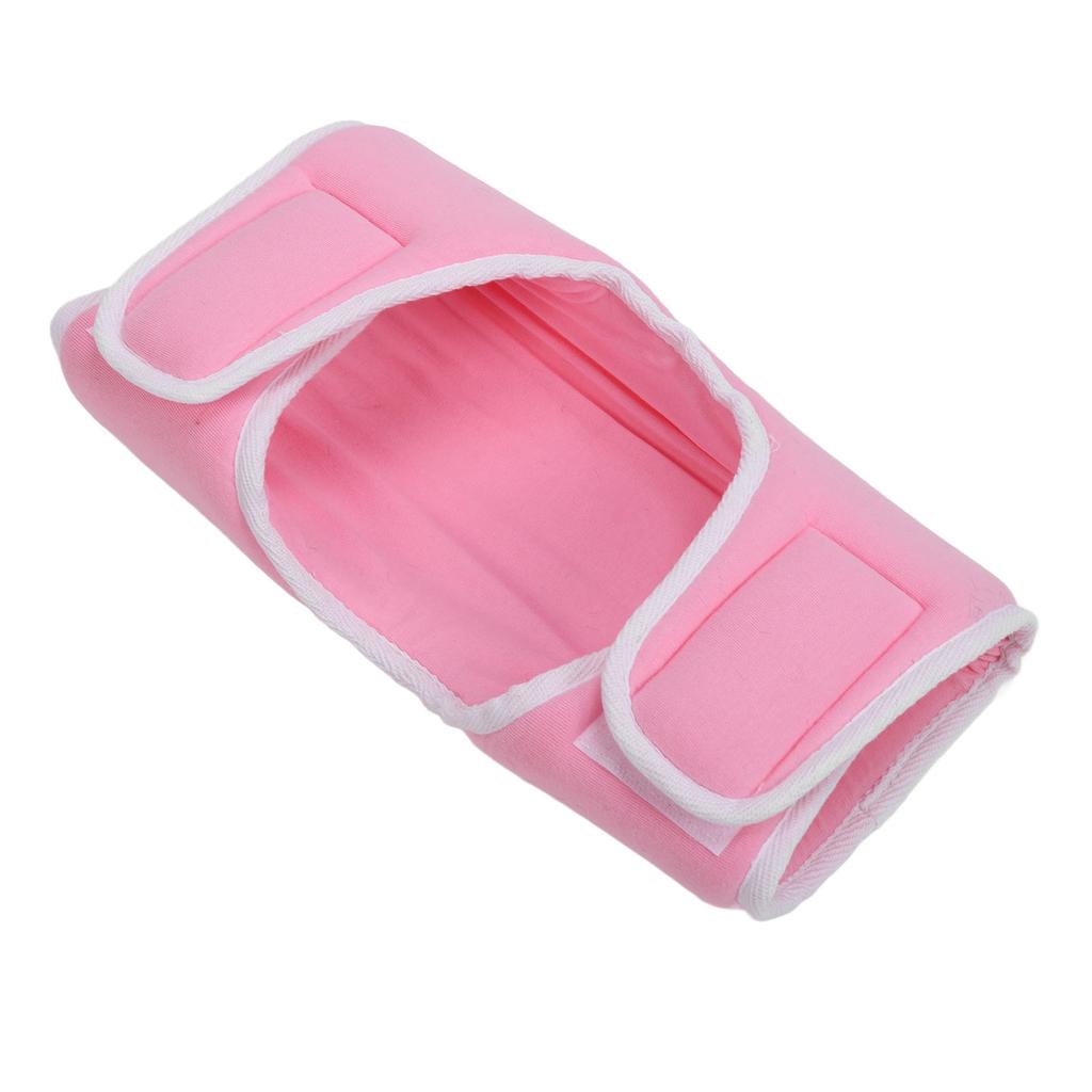 Elbow Joint Pad Soft Protective Pain Relief Elbow Brace Support for Pressure Ulcers Prevention Pink