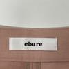 Ebure SLinen Cotton Twill Flare Skirt Long Skirt 36 pinkUsed