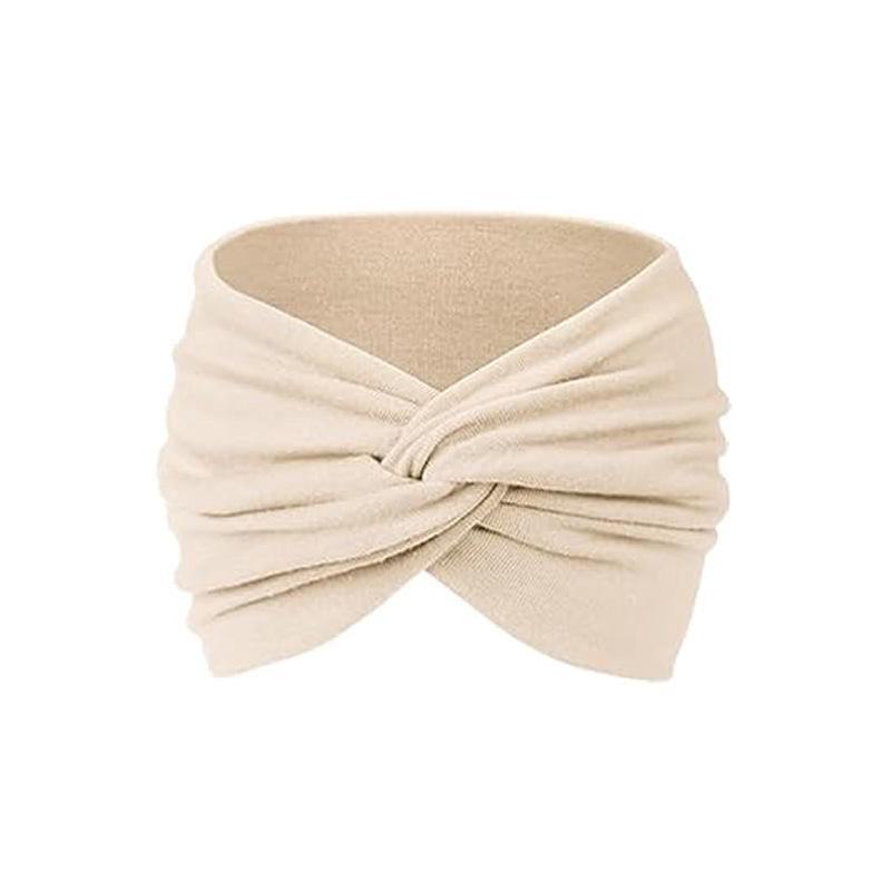 Bohemian Sports Headband: Women's Wide Yoga & Running Elastic Hair Accessory