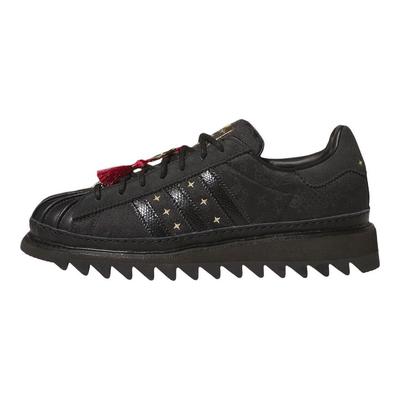CLOT x Superstar נעלי סניקרס יוניסקס לשנה הסינית החדשה שחור שחור ליבה קרבון JR5114