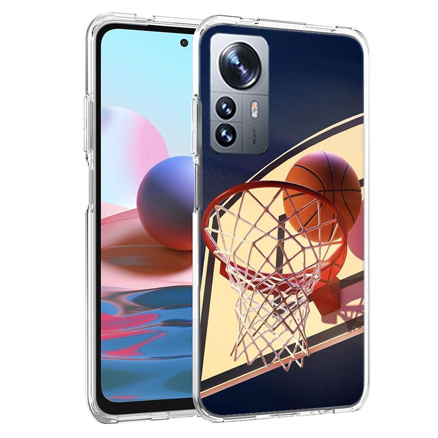 Basketball Phone Case For Redmi Note 13 Pro Plus 14 Pro+ 12S 12 11S 11T 11E 11 10S 10 9S 9 Xiaomi Capa TPU