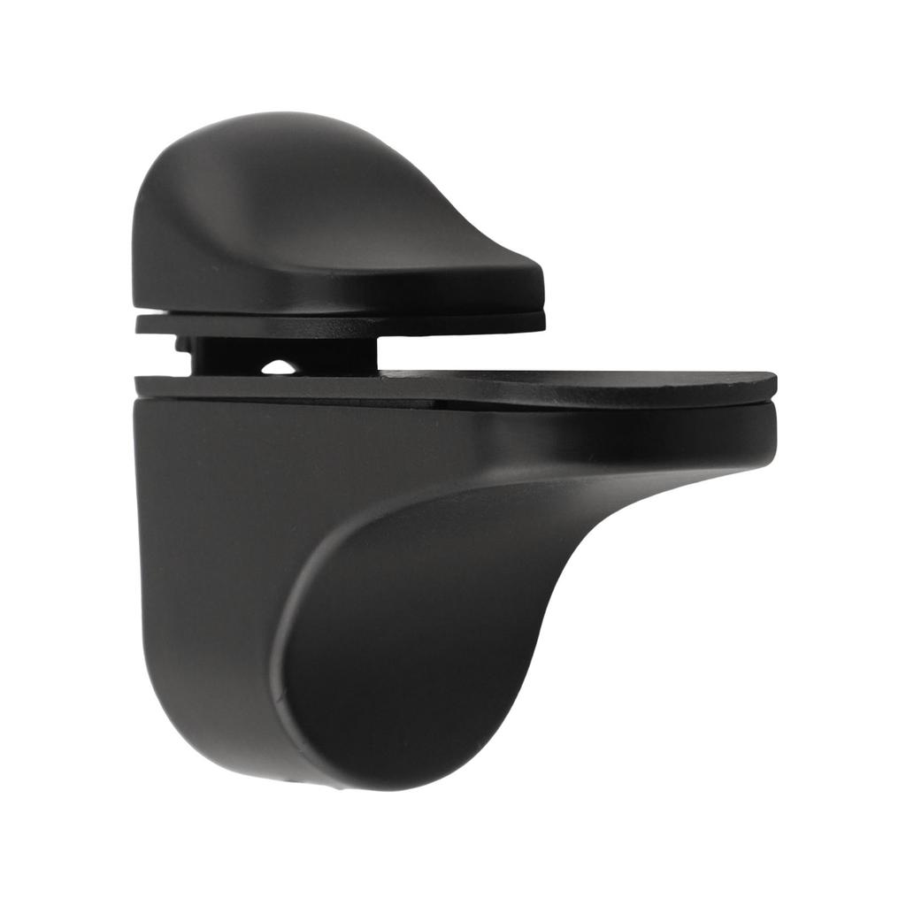 Sleek Wall Mounted Glass Shelf Support Adjustable Bracket In Polished Chrome