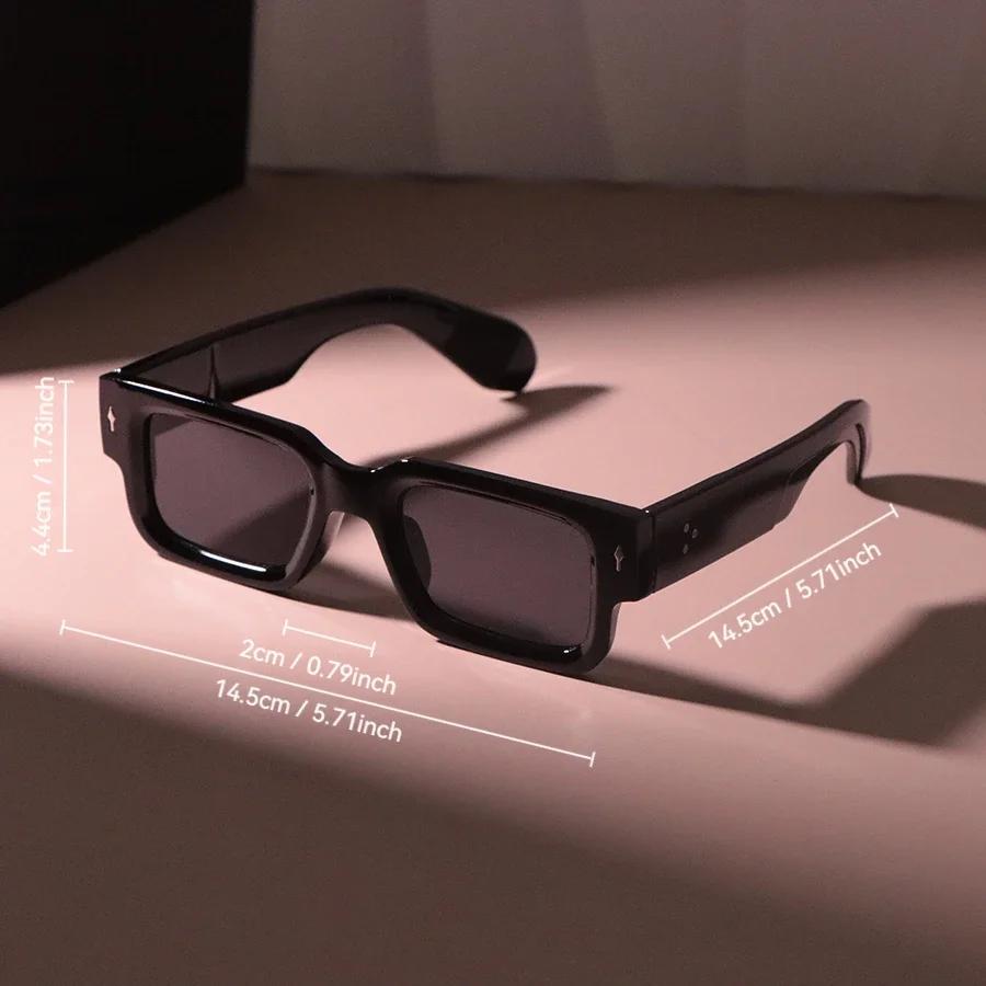 Retro Mode Lässige Sonnenbrille Herren Damen Marken Designer Shades Quadratische Sonnenbrille Männlich Klassisch