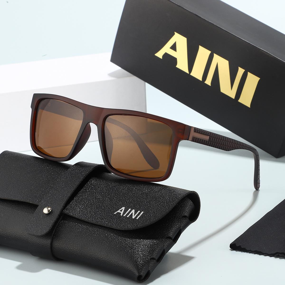 Men s European American Retro Polarized Sunglasses Fashionable Summer UV Protection Sun Shading Versatile Trendy Eyewear