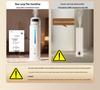Large Capacity 9L Floor Standing Humidifier with Digital Display, UV Sterilization, Smart Water Pump, Remote Control & High Mist Volume
