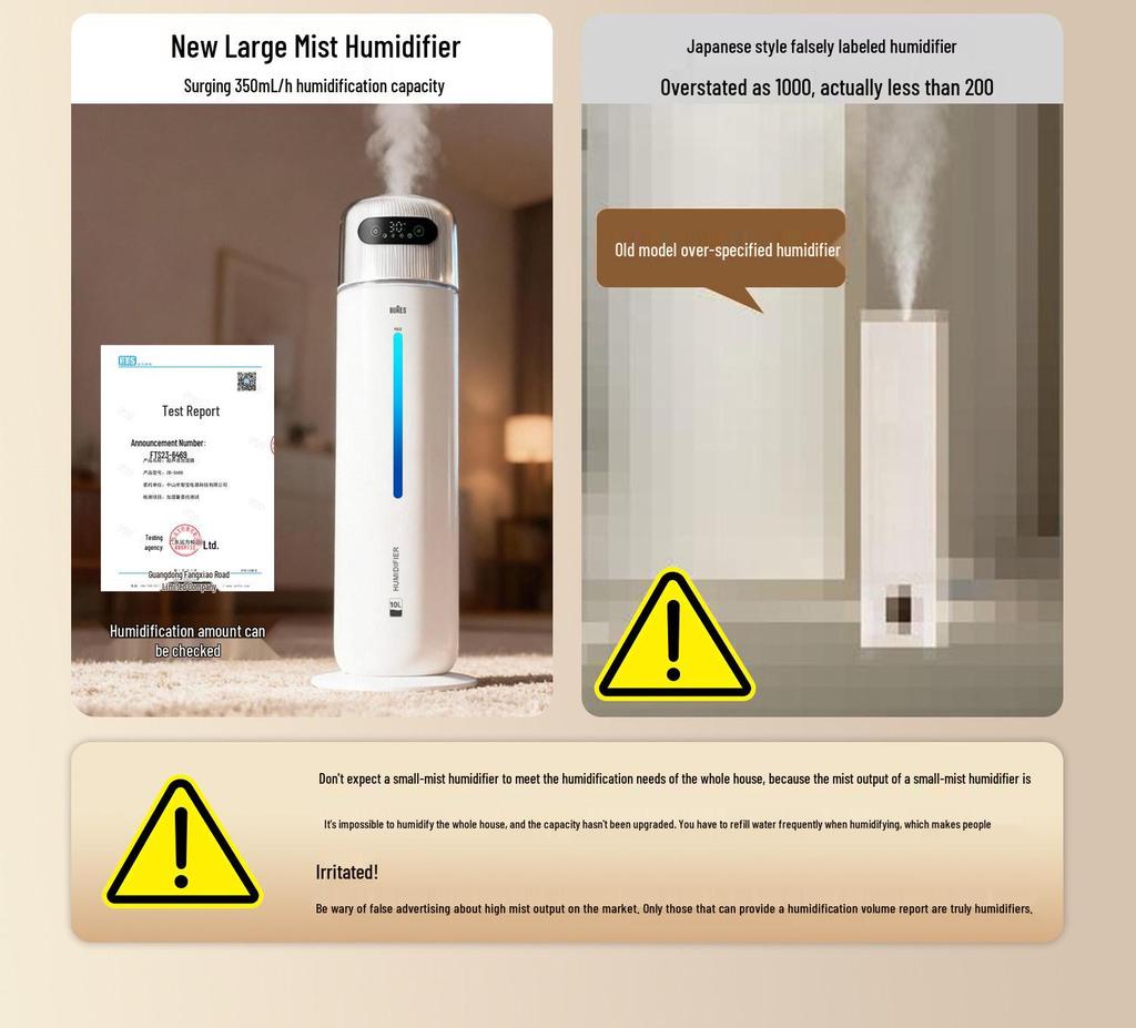 Large Capacity 9L Floor Standing Humidifier with Digital Display, UV Sterilization, Smart Water Pump, Remote Control & High Mist Volume