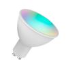 WiFi Smart Bulb RGB+W+C LED Bulb 5W GU10 Dimmable Light Phone APP Remote Control Compatible with Alexa Home Tmall Elf