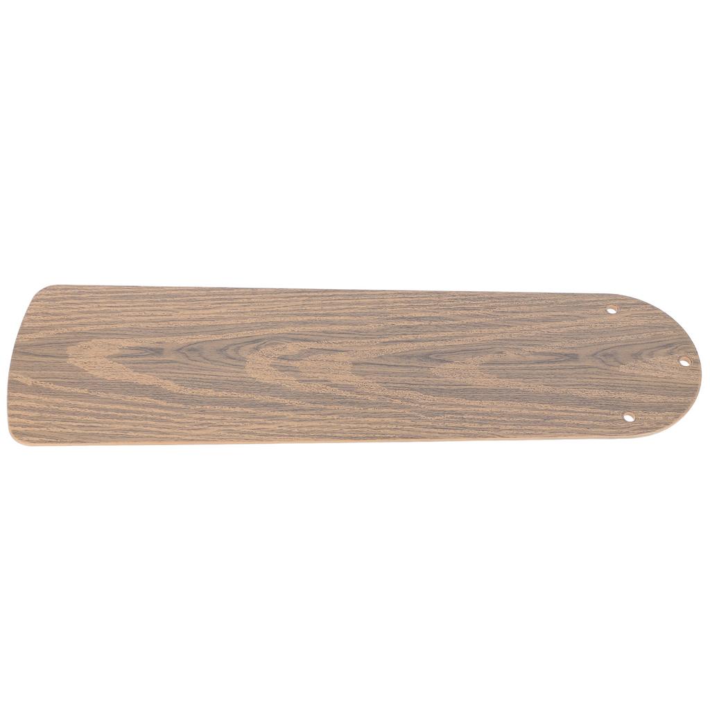 Plastic Ceiling Fan Blade Replacement Wood Grain Pattern Easy to Install for Home Office School Industrial Use
