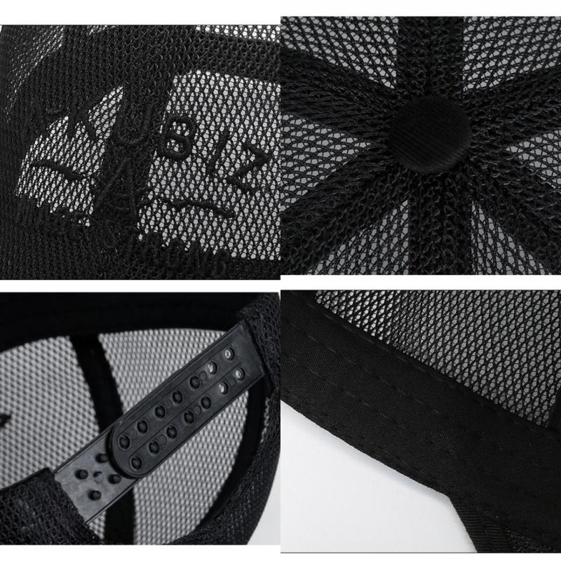 Permeable Mesh An-Ti Uv Fishing Sunhat Summer Full Net Sunscreen Golf Baseball Cap Sportss Hat Sun Protection Trucker Visors Quick Dry Air