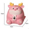 Chinese Dragon Figurine Piggy Bank - Handcrafted Artwork for Home Decor