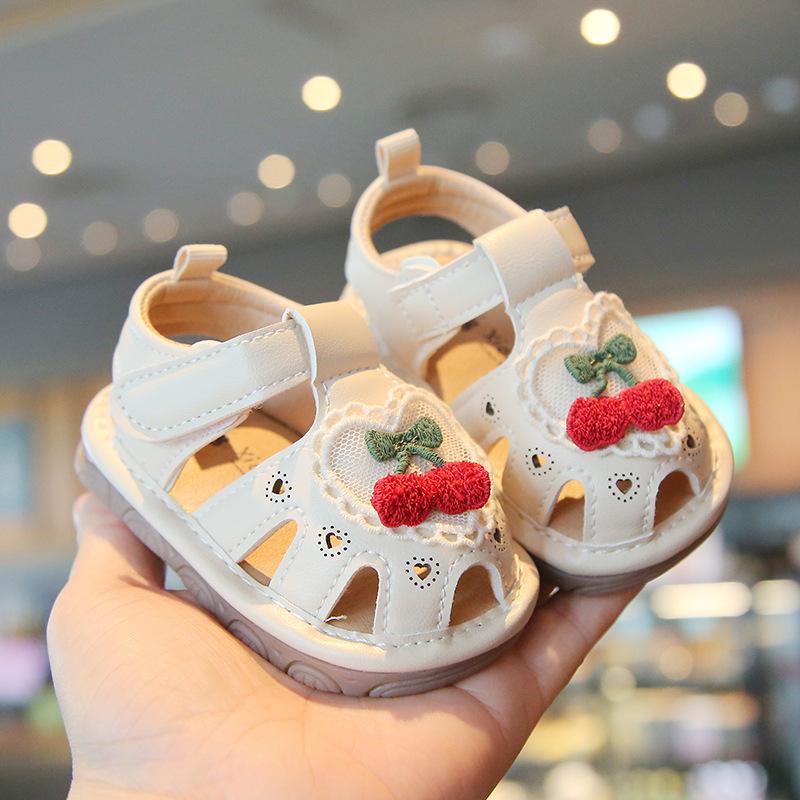 

Baby Girl Sandals0-2Years Old1Cute Girl Princess Shoes Summer Girls Shoes Baby Toddler Shoes Soft Sole 19Inner Length12.5cm
