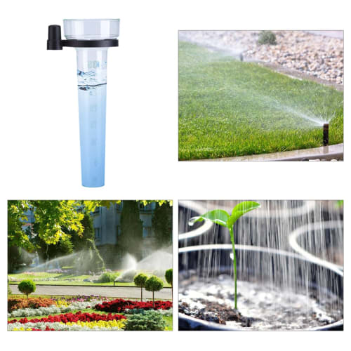 Rain Gauge, Simple Rain Gauge, Rain Gauge Tube, 35mm, Measures Rainfall, Underground, For Outdoors, Gardens, and Home Use