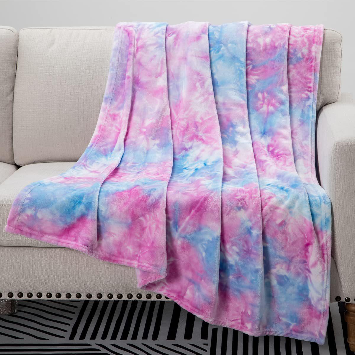 

Dreamy color patterns digitalprinted polyester Bedroom velvet flannel soft sofa cover blanket Fleece cover blankets for beds 75x100cm