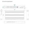 Maiwei 8-Port Gigabit Layer 2 Managed Industrial PoE Switch