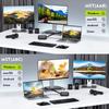 Compatible HDMI Splitter 1 In 2 Out USB C To HDMI+DP Splitter 4K 60Hz MST SST High Quality Video