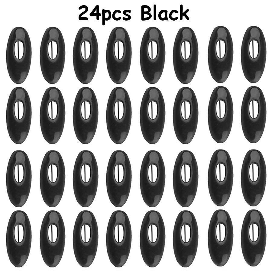 

24pcs 3.6cm Safety Turban Pins Colorful Hijab Pins Scarf Safety Pins Clips for Women Safety Locking Adult Clothes Accessories