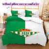 Team football Pattern Bedding Quilt Set Quilt Cover Pillowcase Home Decoration Birthday Gift (1 * duvet cover + 2 * pillowcase, without core)